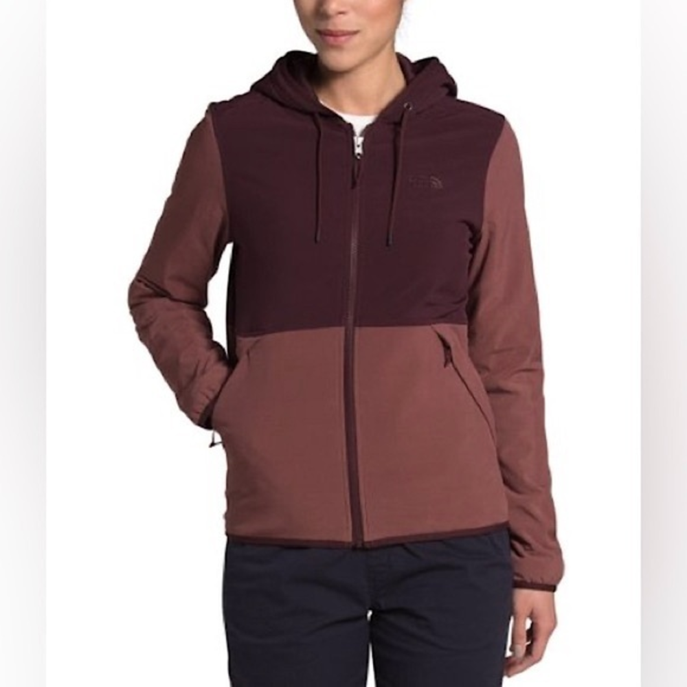 The North Face Marron Purple & Twilight Mauve Mountain Zip-Up Hoodie‎